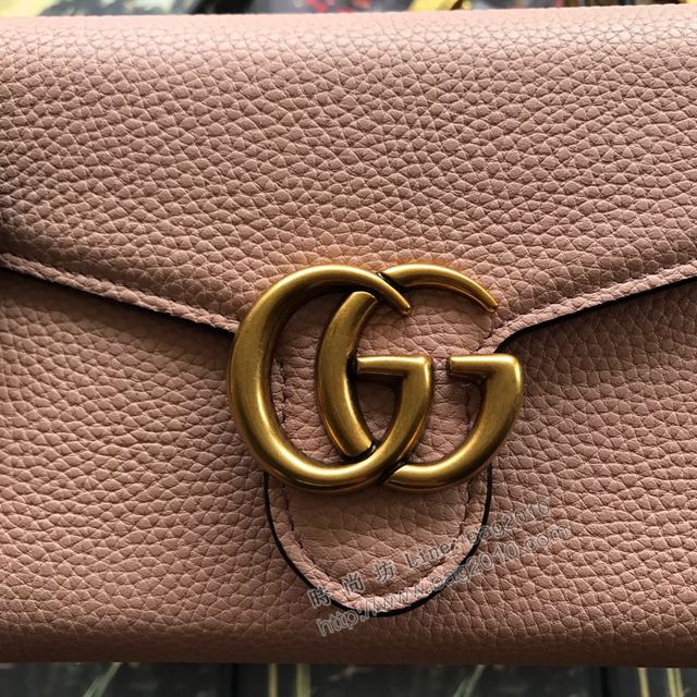 Gucci包 古馳女包 401232 裸全皮 高端品質 Gucci鏈條斜挎小包  gudj1271